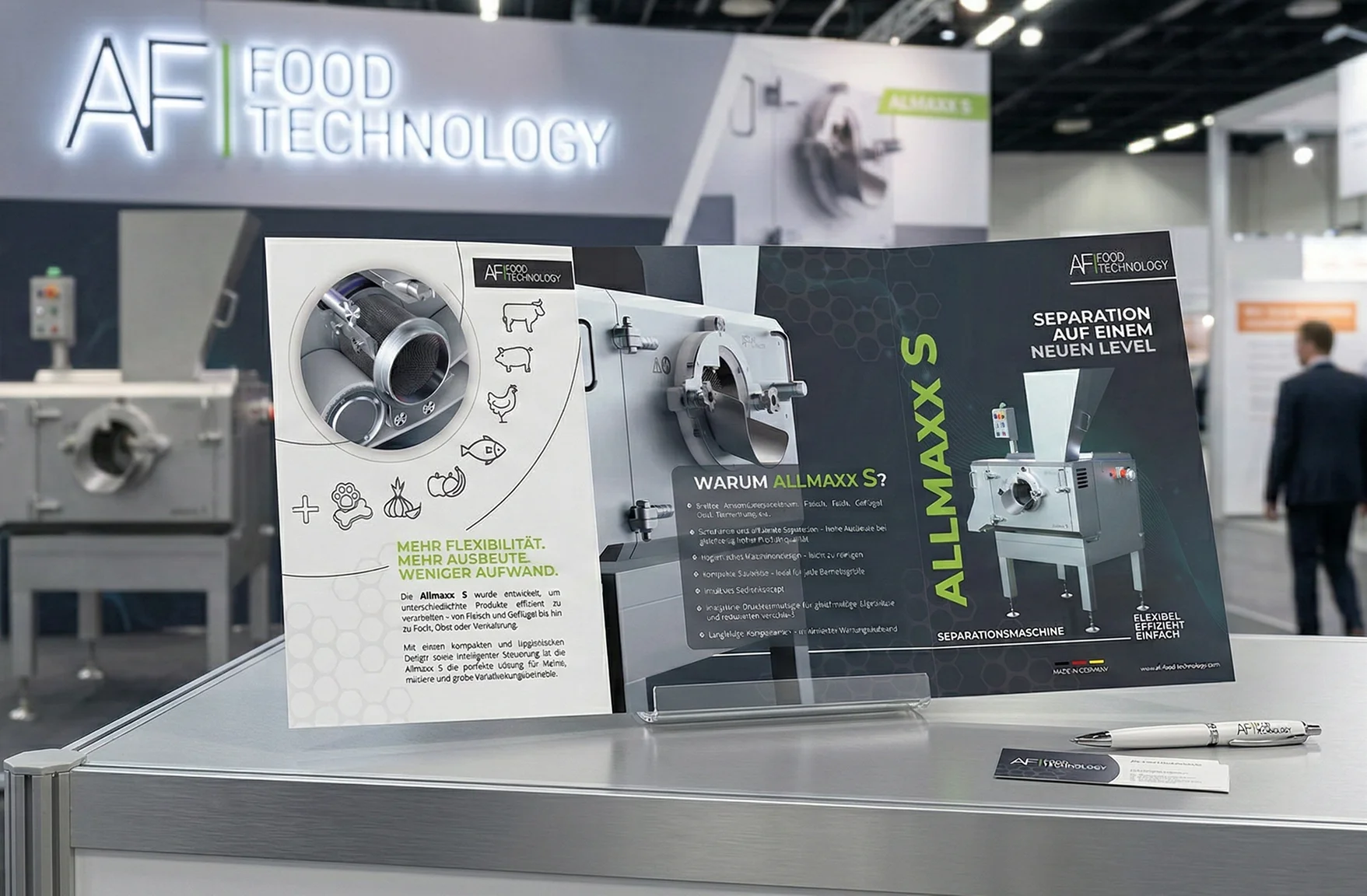 AF Food Technology IFFA 2025 — Broschüre am Stand