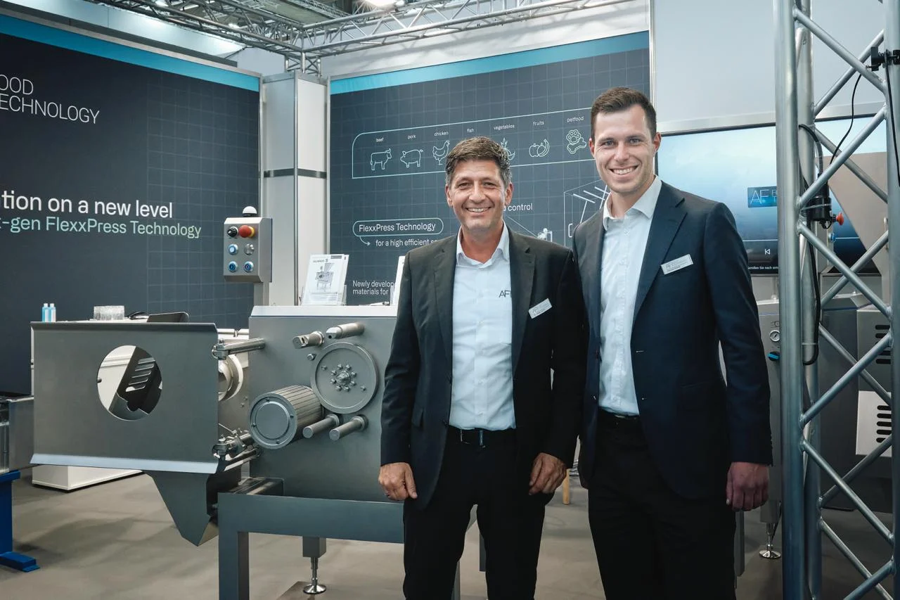 AF Food Technology Gründer auf der IFFA 2025
