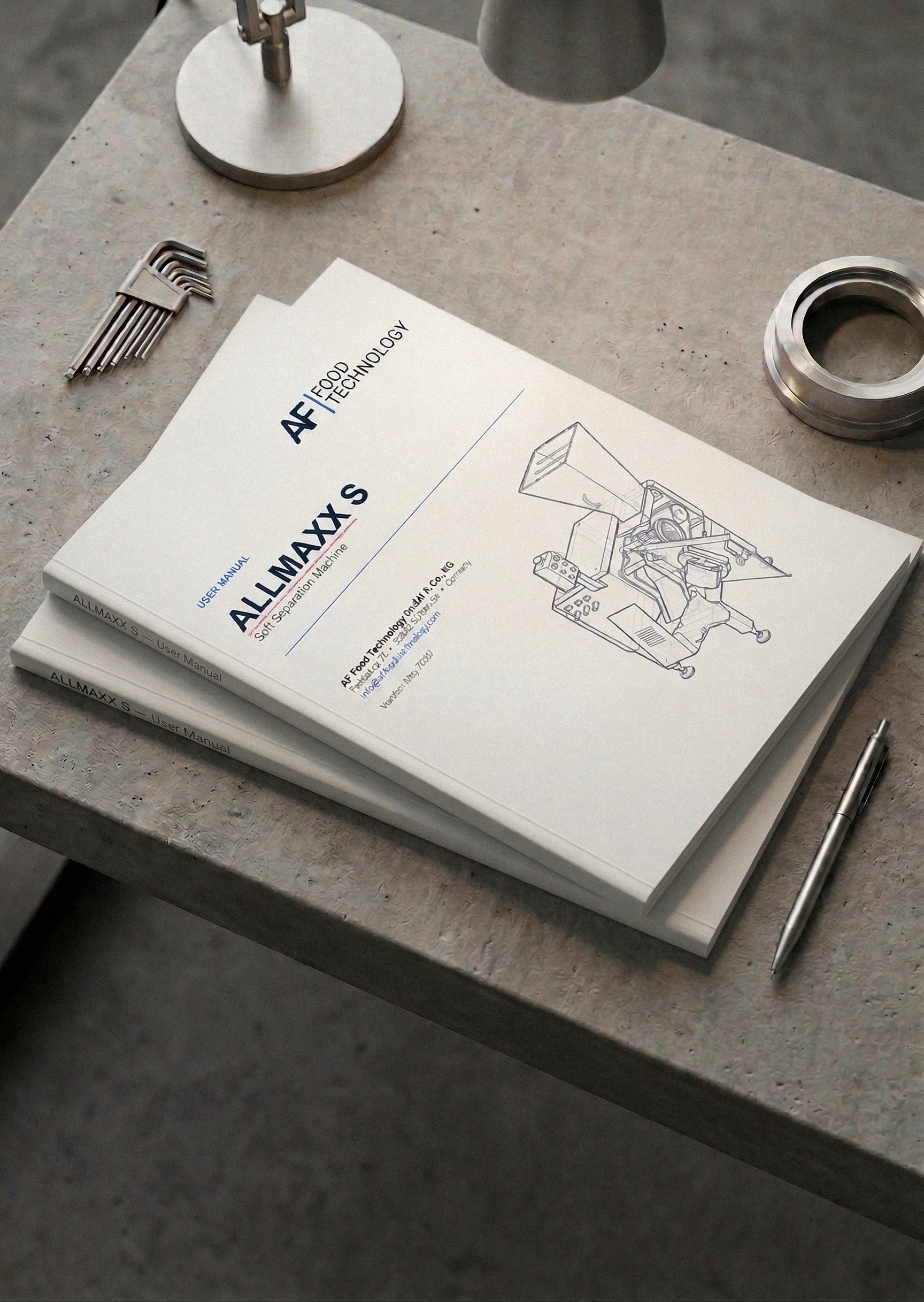Allmaxx S Handbuch — Mockup